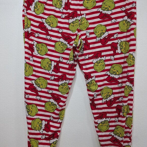 Adult Grinch Pajamas or loungewear - Picture 4 of 7